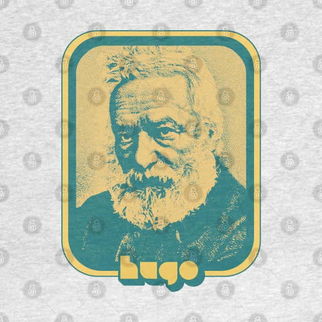 Victor Hugo /// Retro French Writer Fan Design by DankFutura